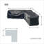 Casabonne Outdoor Patio Dining Set Cover-1333001215