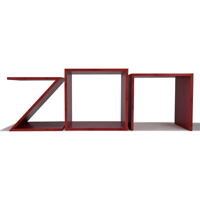 Solid Wood Nesting Tables
