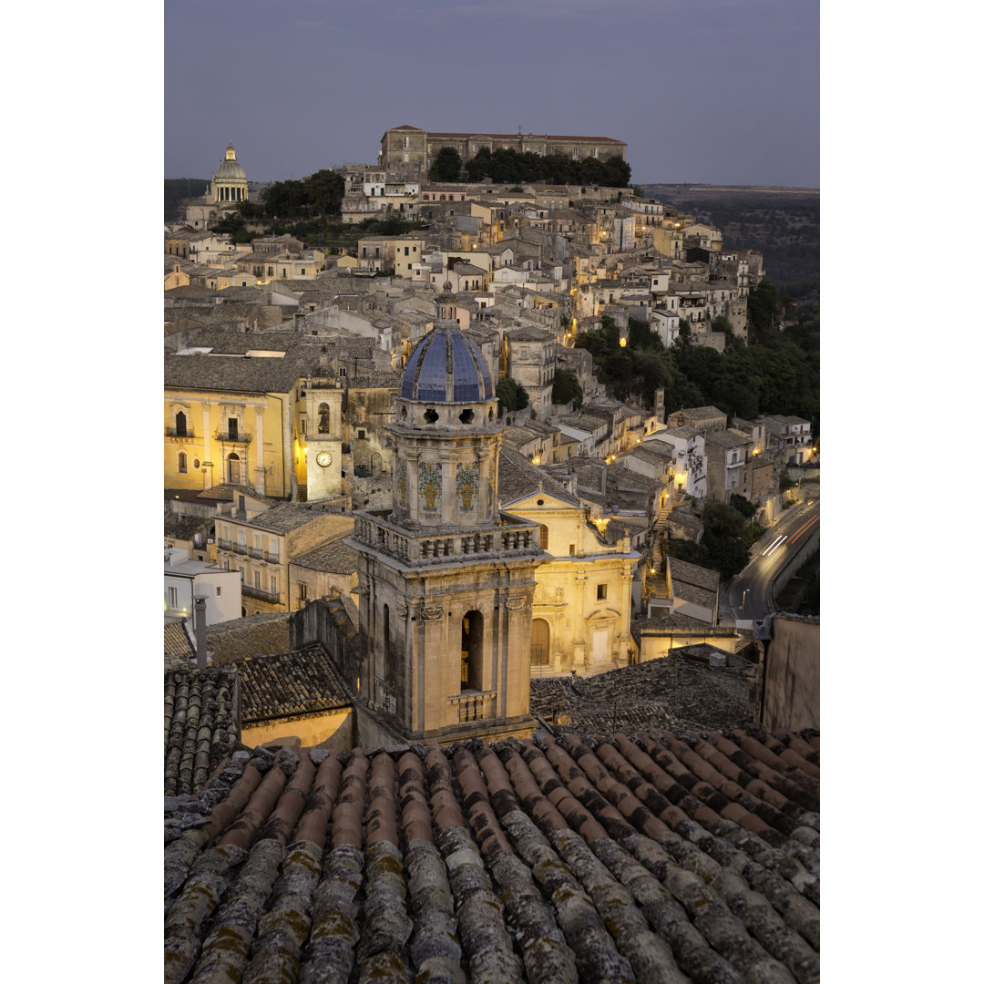 Ansicht von Ragusa Ibla - Leinwandbild