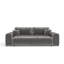 Three-seater square arm sofa-1512409301
