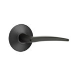 Poseidon Flat Privacy (Bed & Bath) Door Lever with Round Rosette