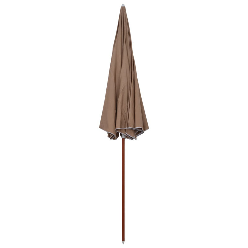 Coen 255cm Beach Parasol, Taupe