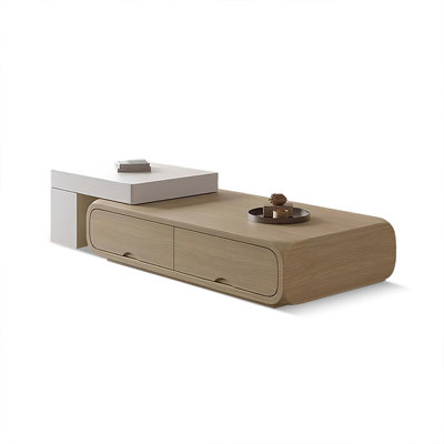 Picture Manufactured Wood Rectangular Coffee Table Sets
