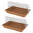 2PCS Bread Display Basket Bread Box with Lid-100137558