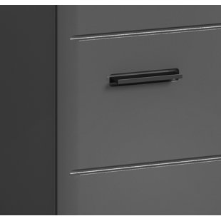 Soft Particle Board Rectangle Accent Cabinet
