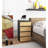 Gelincik Particle Board Rectangle Storage Unit Accent Chest
