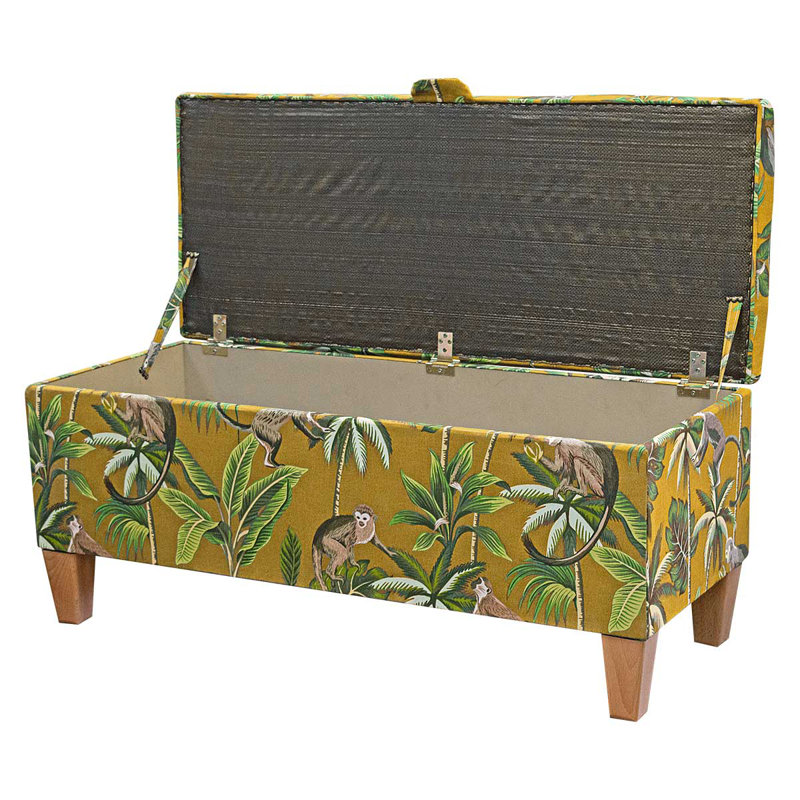 100cm Storage Bench, Monkey Ochre