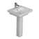 Barclay Resort 18.12'' White Vitreous China Rectangular Bathroom Sink with Overflow