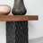 Solid Pine Wave Console Table-373353637