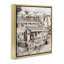  "Town Café", art mural encadré sur toile flottante par Ruane Manning-889116886-889116893
