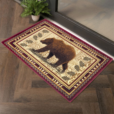 Nature's Nest GC_CBL3007 Lodge Area Rug