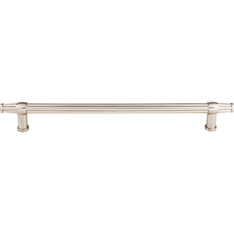 Luxor Appliance Pull, Brushed Satin Nickel, 12" Center to Center