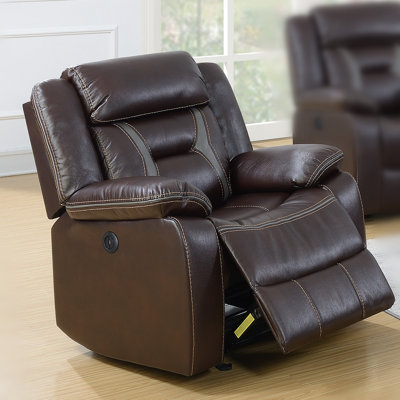 Catarina Faux Leather Power Recliner