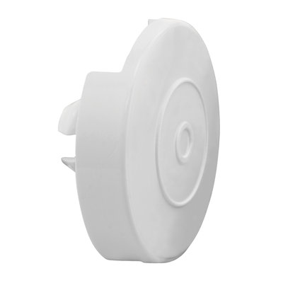 Prime-Line Fixed Door Viewer Privacy Cover, 1-5/8 in. Outside Diameter, Plastic Construction, White (Single Pack)