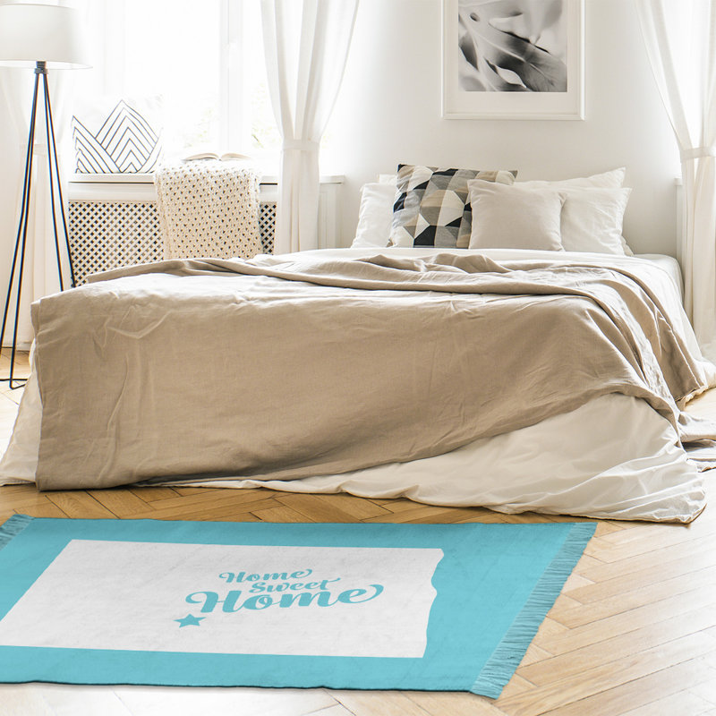 Tapis bismarck blue area home