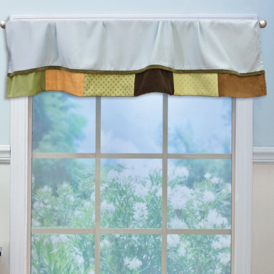 Cotton Patchwork Tailored Window Valance