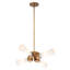 Kristy 4 Light Flush Mount Gold