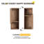 Armoire murale de salle de bain 12 "avec porte et tablette à fermeture en douceur-114813383