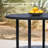 Metal Outdoor Table, Round Table for 6 with Umbrella Hole, Patio Table with Modern Minimalist Design-590712524-590712527