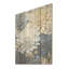 «Mums White and Blue Elegance» - Art sur bois de pin naturel-156190107