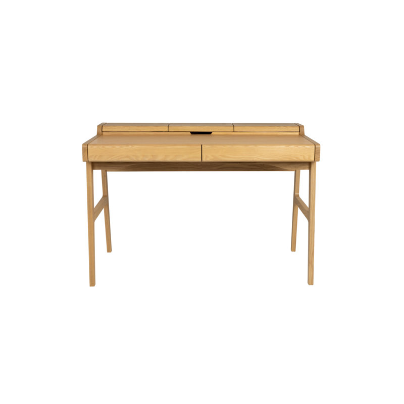 Desk Solid Wood Writing Desk, Natural