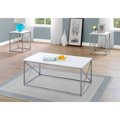 Table Set, 3Pcs Set, Coffee, End, Side, Accent