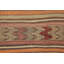 Rehaussez votre pièce avec un magnifique tapis en laine kilim oriental 4 x 7