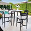 Modern 5PC Outdoor Patio Bar Set