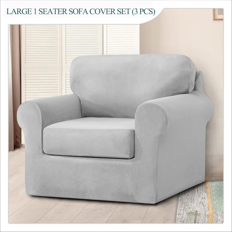 Outdoor Patio Sofa Cover, Light Grey