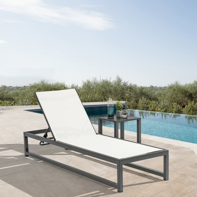 Bupleurum Matterson 79" Long Reclining Single Chaise by Latitude Run
