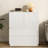 2 Pack 30" Wide Stackable Fluted Wooden Storage Bin, Modular Storage Cabinet with Smooth-Glide Drawers & Soft Close Doors-2064132569-2065358557