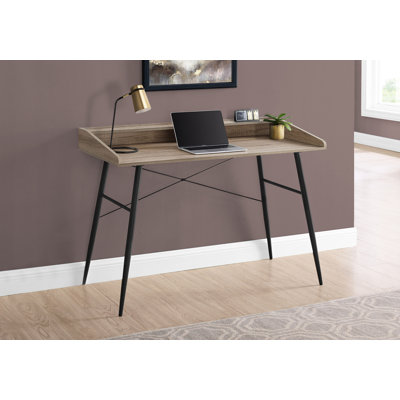 Modern Computer Desk With Hutch