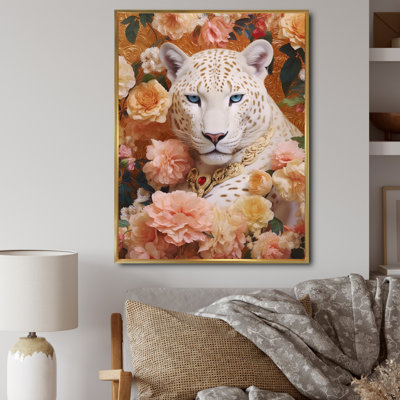 Mélange floral tigre blanc I