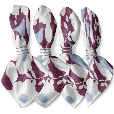 Ensemble de serviettes de table 4 pièces Franca Modfloral Print