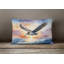 Coussin Pelican Fyling at Sunrise-112679575