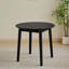 Table de salle à manger ronde entièrement en bois massif pour 2 à 4 personnes, durable et peu encombrante avec un diamètre de 31,5 pouces-55897159