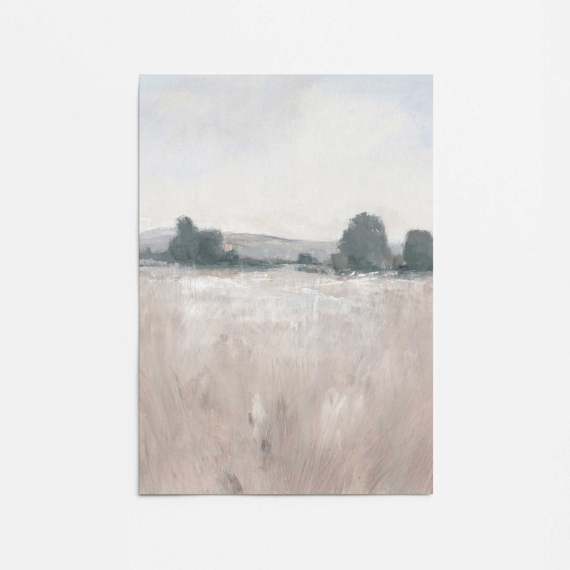«Mute Countryside Serenity I», impression, H 10 po x l 8 po, Sourdine campagne discrète I, Sans cadre