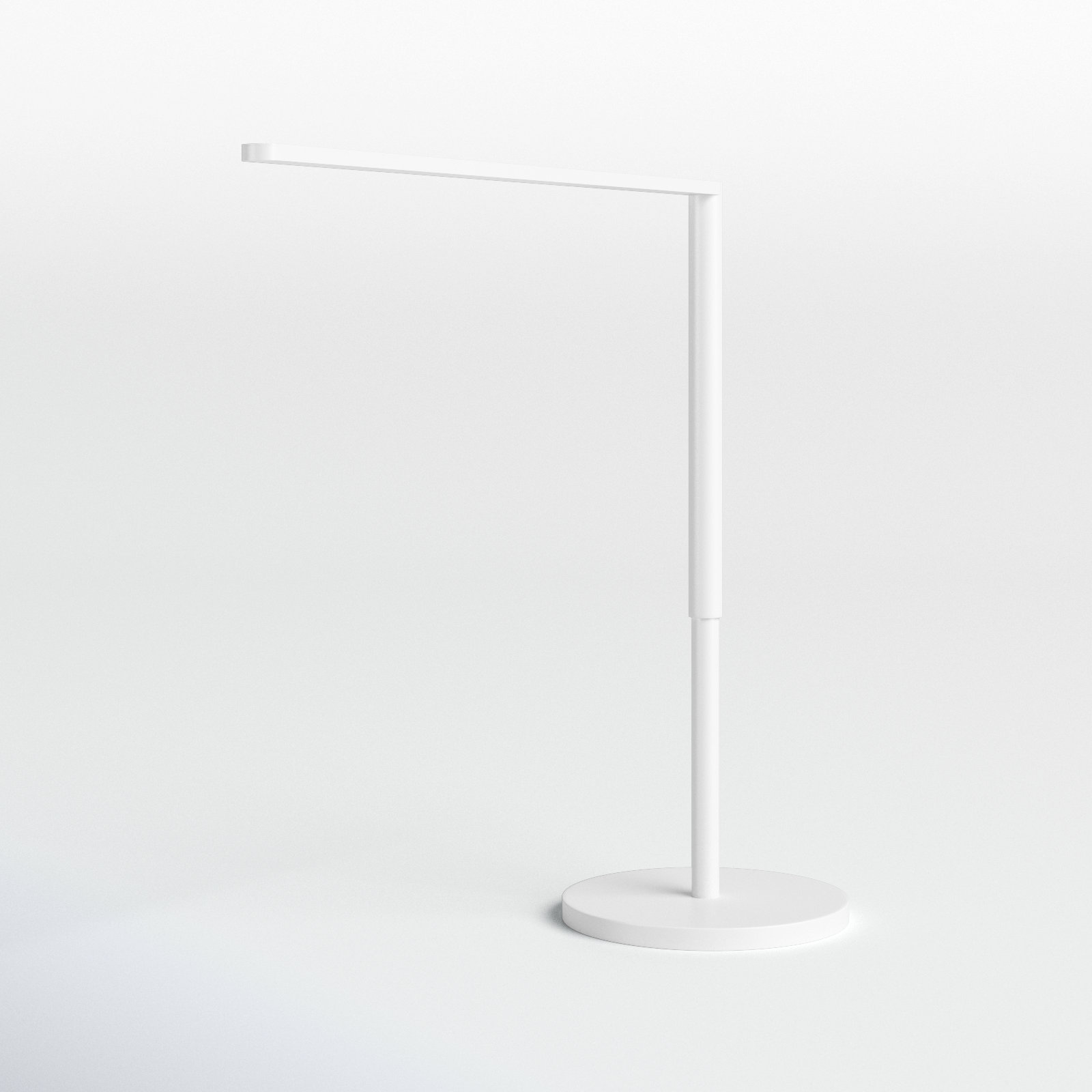 Lady7 Desk Lamp, Matte White