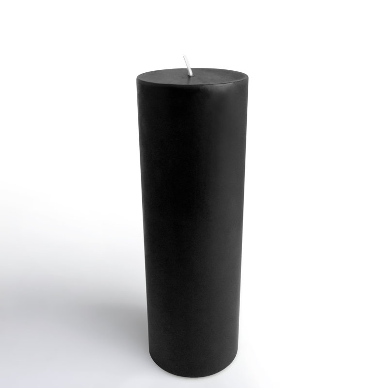 Pillar Candles Pillar Candle, Black