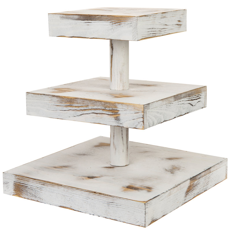 Friedlieb 3 Tier Wood Tiered Stand