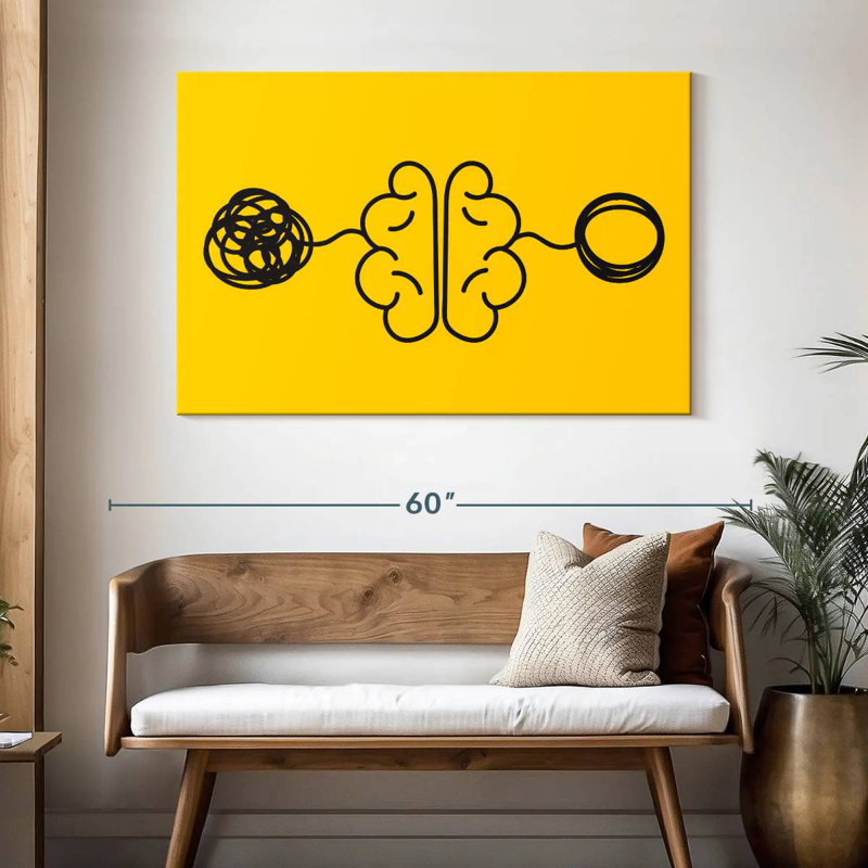 Alcaraz Untangle Your Thoughts, 32" H x 48" W