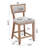 Netzer Fabric Upholstered Counter Stools-474031409