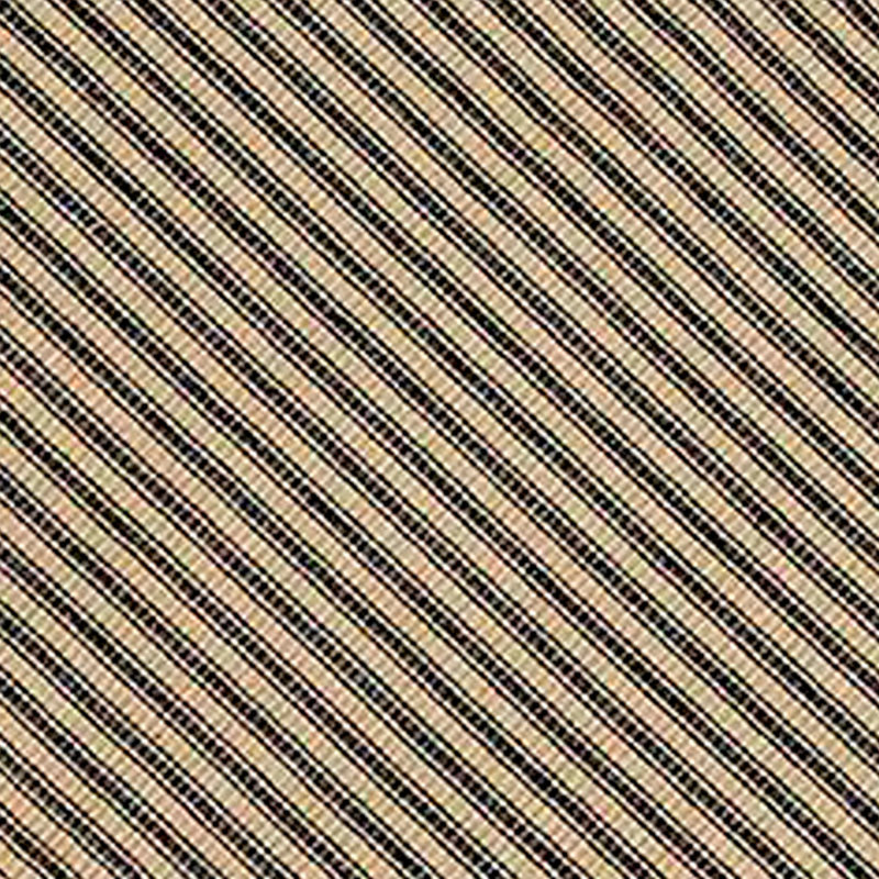 Calcott Gingham 100% Cotton Table Runner, Black/Nutmeg