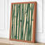 Bamboo in Green Japandi - Wrapped Canvas-1049243504-1049243515