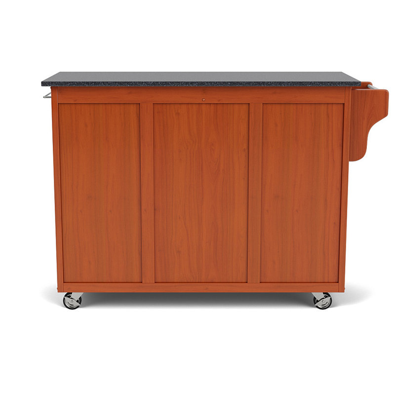 Littrell Kitchen Island, Cottage Oak Granite