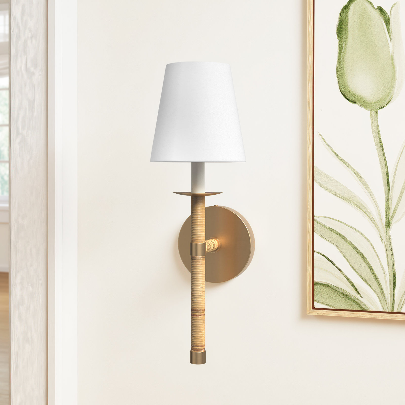 Elway Single Light Dimmable Wallchiere
