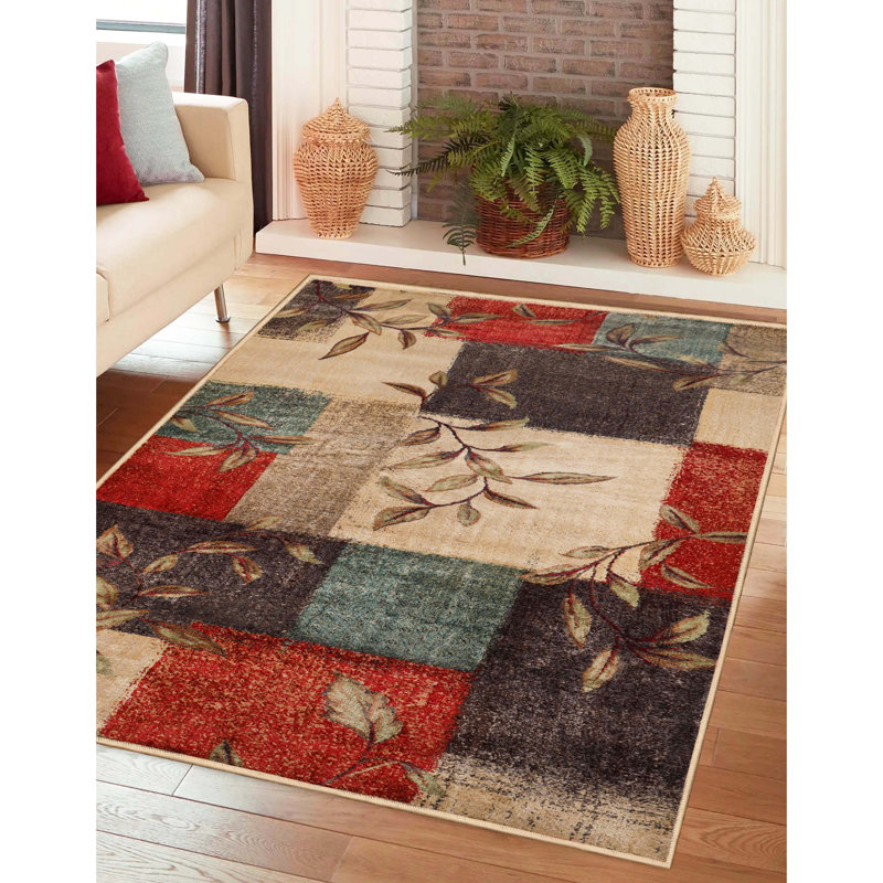 Tapis d'intérieur 100% polypropylène Ramona, Rectangulaire 4 pi x 6 pi