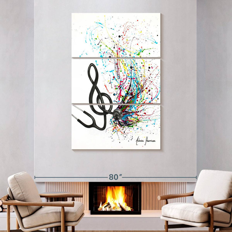Abarca Vital Rhythm, 74" H x 48" W