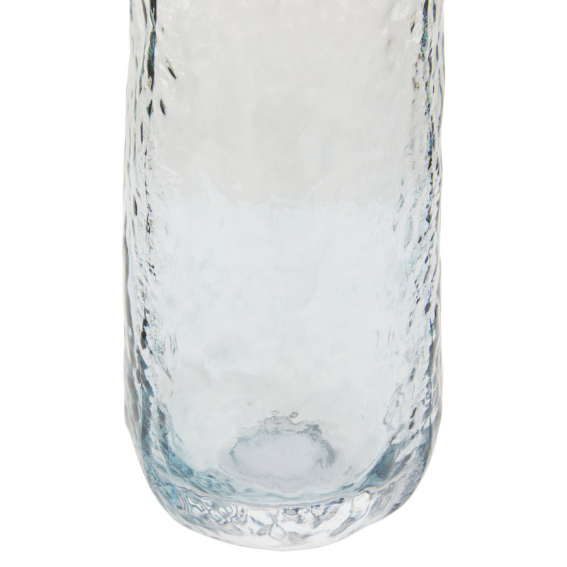 Azon Handmade Glass Table Vase, 25cm H x 9cm W x 9cm D