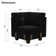 Velvet Corner Seat Module For Modular Sectional Sofa Couch Corner Sofa Couch Chair